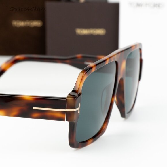 Tom Ford CAMDEN Women Sunglasses Havana Blue Pilot FT0933/S 53V NEW AUTHENTIC Tom Ford - Camden Sunglasses - Pilot Sunglasses - Blonde  main image 3